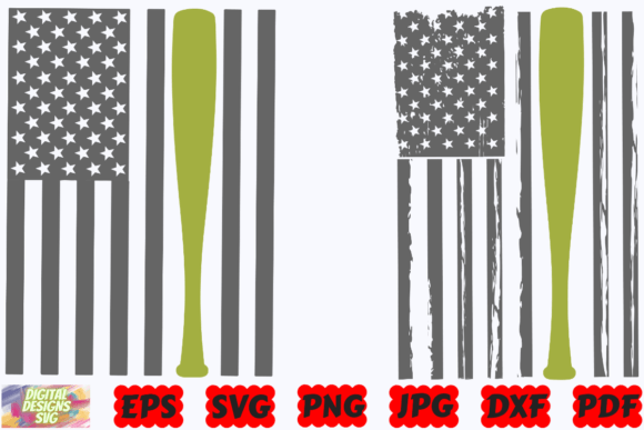 Softball Flag SVG Softball SVG Flag