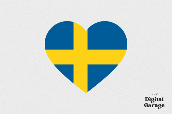 Sweden Flag, Sweden Heart SVG PNG – Graphics and Crafts